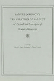 Samuel Johnson’s Translation of Sallust