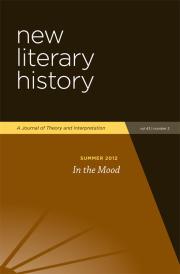 In the Mood: Special Issue of New Literary History