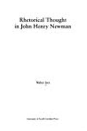 Rhetorical Thought in John Henry Newman