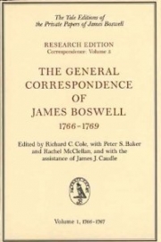 The General Correspondence of James Boswell, 1766-1769